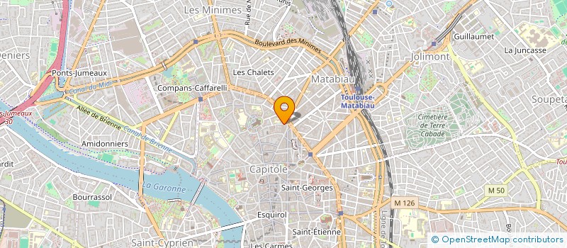 localisation de l'entreprise MADAME GLADYS AEDO POBLETE à TOULOUSE