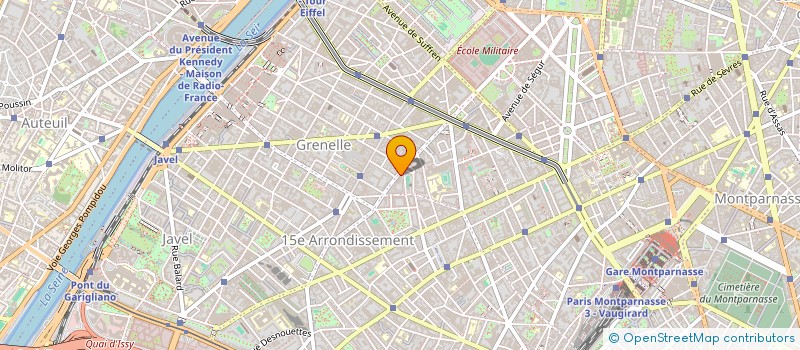 localisation de l'entreprise MADAME GLADYS BARNY  PARIS