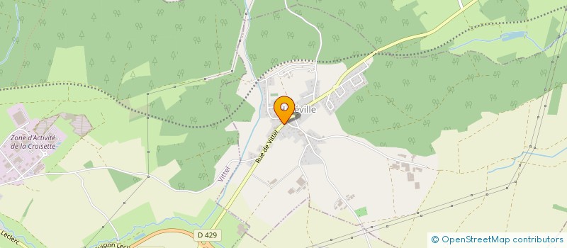 localisation de l'entreprise MADAME GLADYS CUNY  HAREVILLE