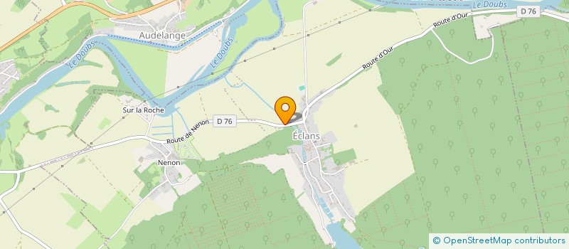 localisation de l'entreprise MADAME GLADYS DAVID  ROCHEFORT-SUR-NENON