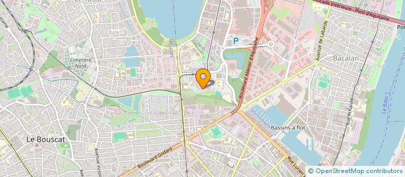 localisation de l'entreprise MADAME GLADYS DE RANCE  BORDEAUX