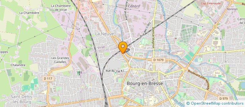 localisation de l'entreprise MADAME GLADYS DE SOUSA à BOURG-EN-BRESSE
