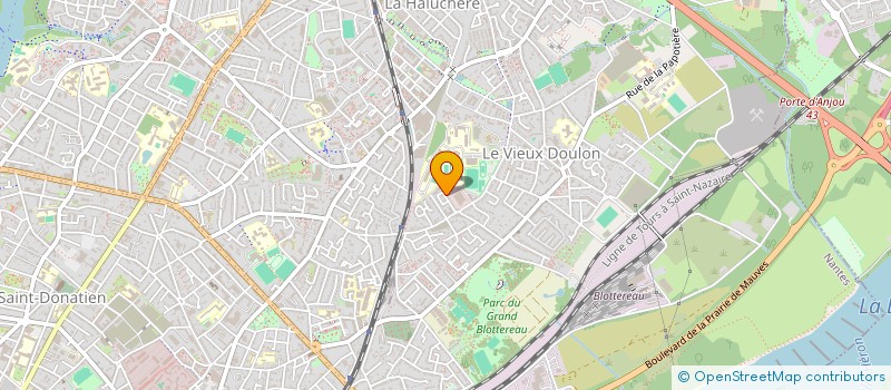 localisation de l'entreprise MADAME GLADYS DEBRUYERE à NANTES