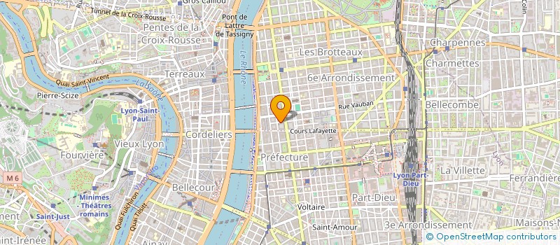 localisation de l'entreprise MADAME GLADYS DUCLOSSON à LYON