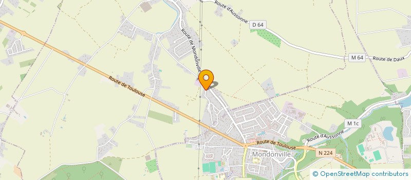 localisation de l'entreprise MADAME GLADYS FALL  DAUX