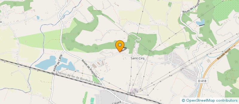 localisation de l'entreprise MADAME GLADYS FROMONT  COLAYRAC-SAINT-CIRQ