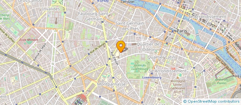 localisation de l'entreprise MADAME GLADYS GARCIA à PARIS