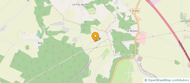 localisation de l'entreprise MADAME GLADYS HORVAT  CLEF VALLEE D'EURE