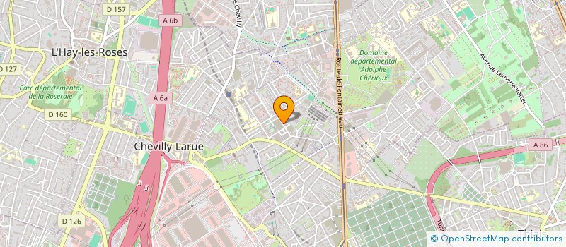 localisation de l'entreprise MADAME GLADYS KAPINGA BULANDAYA  CHEVILLY-LARUE