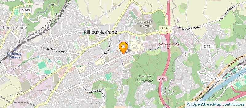 localisation de l'entreprise MADAME GLADYS LABORDE  RILLIEUX-LA-PAPE