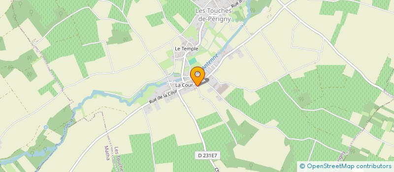 localisation de l'entreprise MADAME GLADYS LASSAIRE  LES TOUCHES-DE-PERIGNY