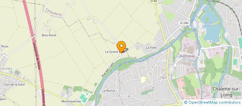 localisation de l'entreprise MADAME GLADYS LEBAS à PANNES