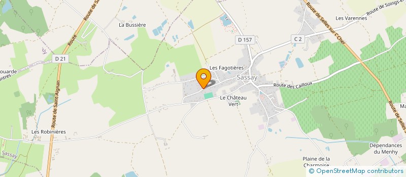 localisation de l'entreprise MADAME GLADYS MAISONNEUVE  SASSAY