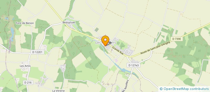 localisation de l'entreprise MADAME GLADYS MARIE JOSE CAROT  LES NOUILLERS