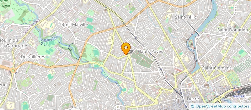 localisation de l'entreprise MADAME GLADYS MENAGE à NANTES