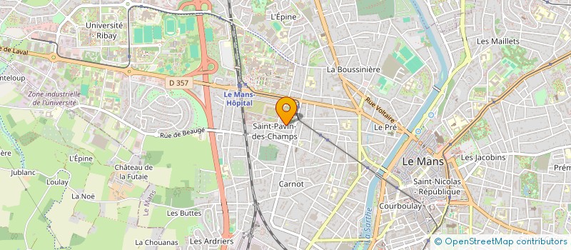 localisation de l'entreprise MADAME GLADYS MWANGI  LE MANS