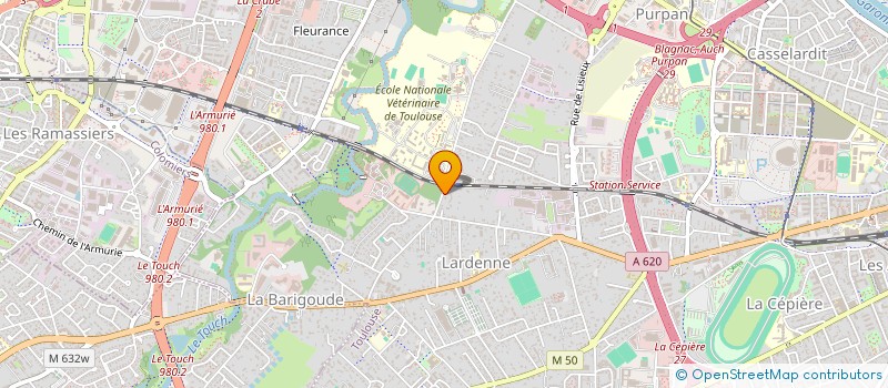 localisation de l'entreprise MADAME GLADYS PISANI à TOULOUSE