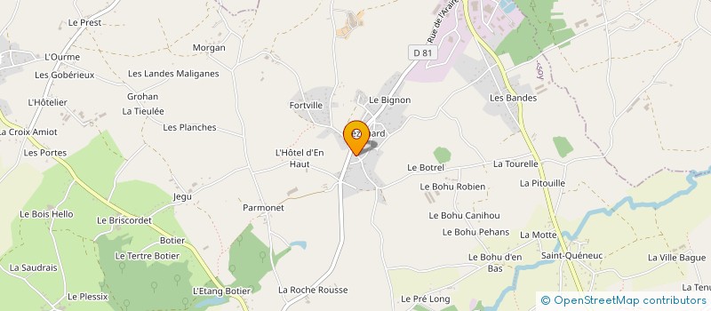 localisation de l'entreprise MADAME GLADYS QUERO  QUESSOY