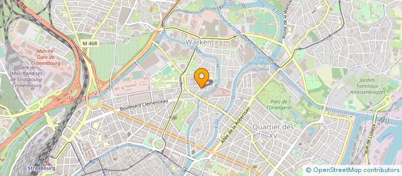 localisation de l'entreprise MADAME GLADYS SALAS à STRASBOURG