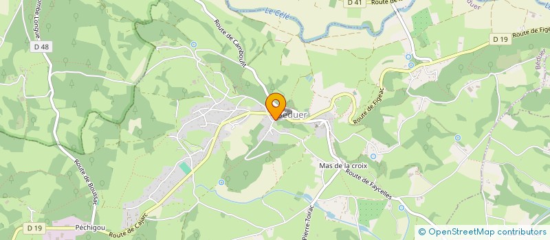 localisation de l'entreprise MADAME GLADYS VILCHEZ  BEDUER