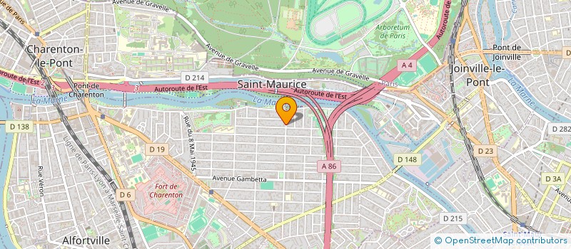 localisation de l'entreprise MADAME GLAUCIA PAES DE SOUSA  MAISONS-ALFORT