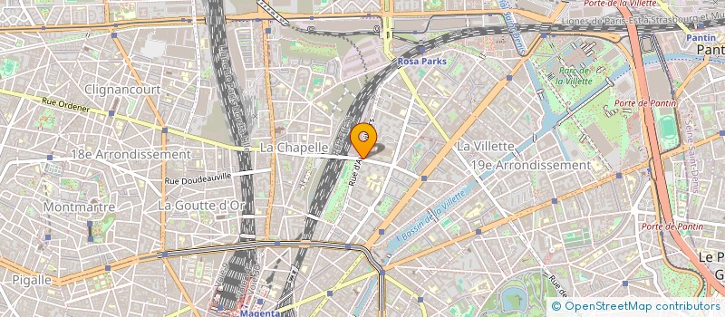 localisation de l'entreprise MADAME GLAVIG RASOOLI  PARIS