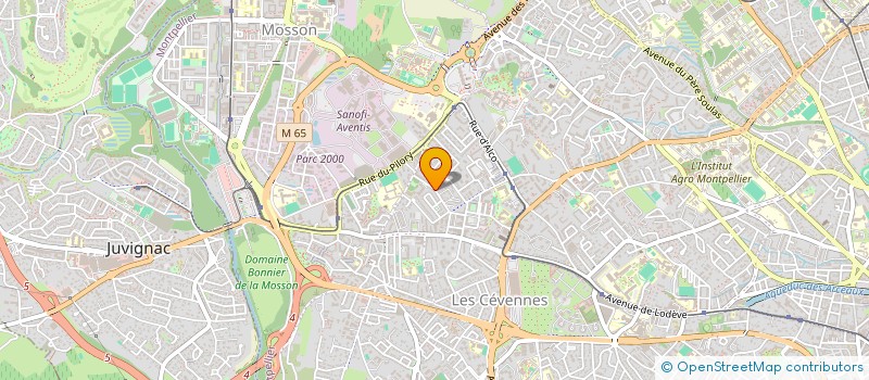 localisation de l'entreprise MADAME GLIHA LASMAN à MONTPELLIER