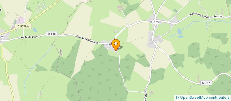 localisation de l'entreprise MADAME GLORIA BOUARD  PAZY