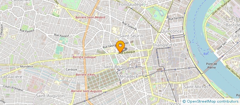 localisation de l'entreprise MADAME GLORIA CASPER à BORDEAUX