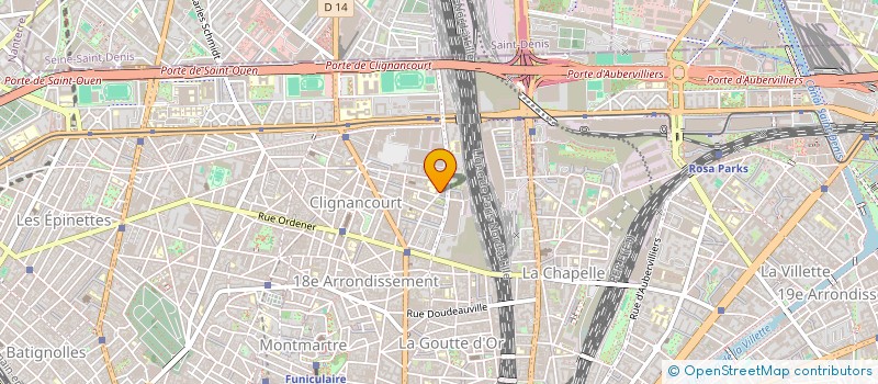 localisation de l'entreprise MADAME GLORIA GABUDAO  PARIS