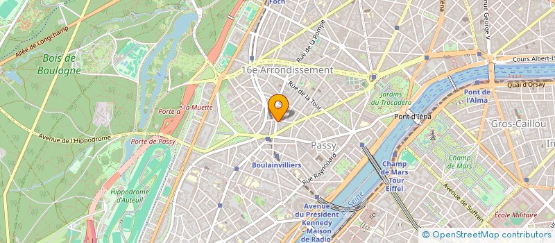 localisation de l'entreprise MADAME GLORIA GOMEZ FAJARDO  PARIS