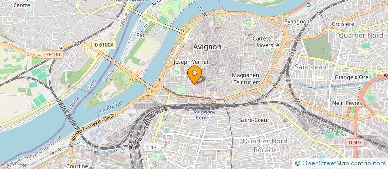 localisation de l'entreprise MADAME GLORIA INES RAMIREZ BOTERO  AVIGNON