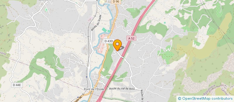 localisation de l'entreprise MADAME GLORIA ISHO GORIAL  ROQUEVAIRE