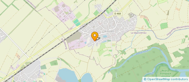 localisation de l'entreprise MADAME GLORIA LESTINGI  KILSTETT