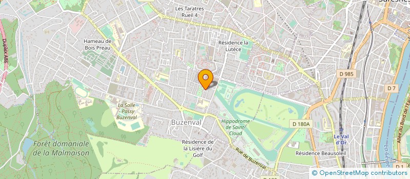 localisation de l'entreprise MADAME GLORIA LINARES à RUEIL-MALMAISON