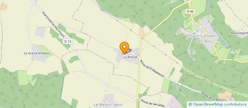 localisation de l'entreprise MADAME GLORIA LOPES CARROLA  SAINT-LAMBERT