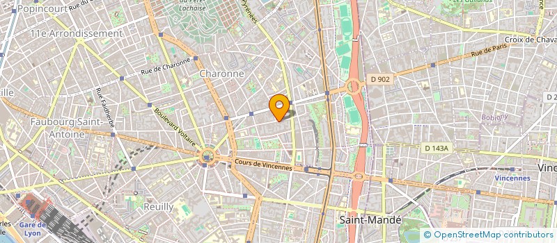 localisation de l'entreprise MADAME GLORIA MALDONADO OBANDO  PARIS