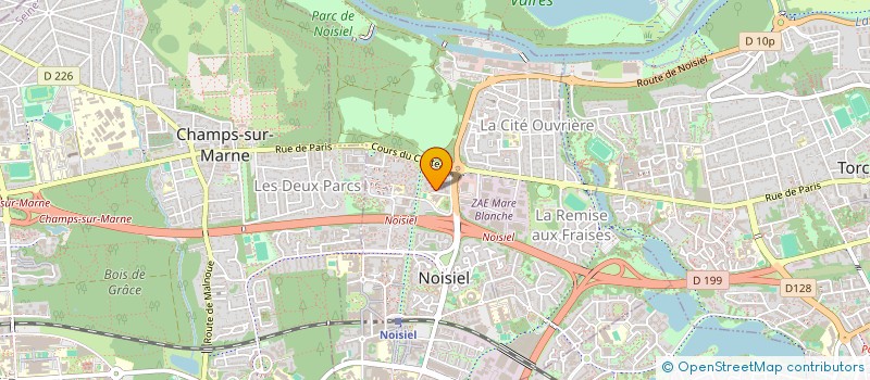 localisation de l'entreprise MADAME GLORIA MONGANYA MUDIKOKELA  NOISIEL