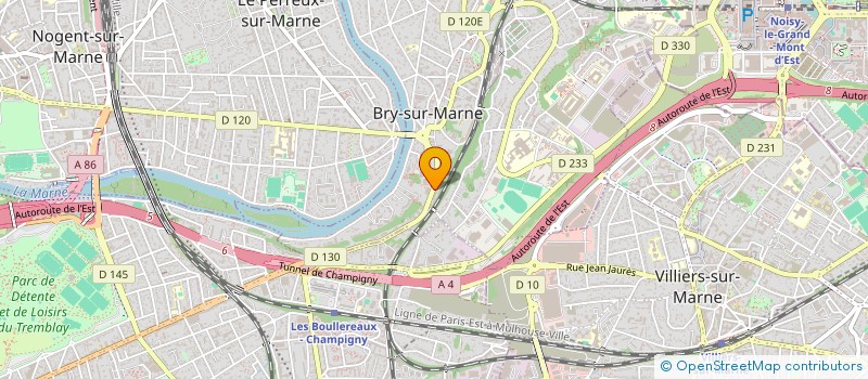 localisation de l'entreprise MADAME GLORIA NDJU NDONA à BRY-SUR-MARNE