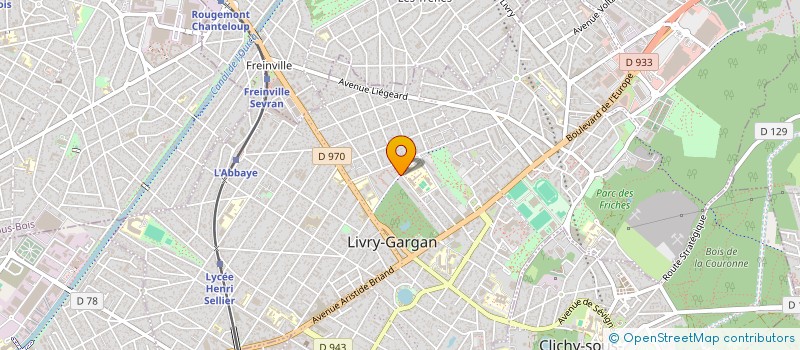 localisation de l'entreprise MADAME GLORIA NGO LOGMO  LIVRY-GARGAN