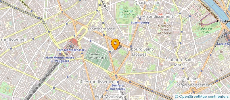 localisation de l'entreprise MADAME GLORIA ORIGGI  PARIS