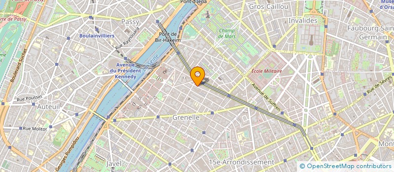 localisation de l'entreprise MADAME GLORIA PATRICIA BUSTAMANTE GUTIERREZ  PARIS