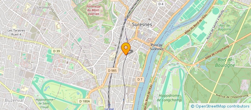 localisation de l'entreprise MADAME GLORIA SALVADEGO à SURESNES