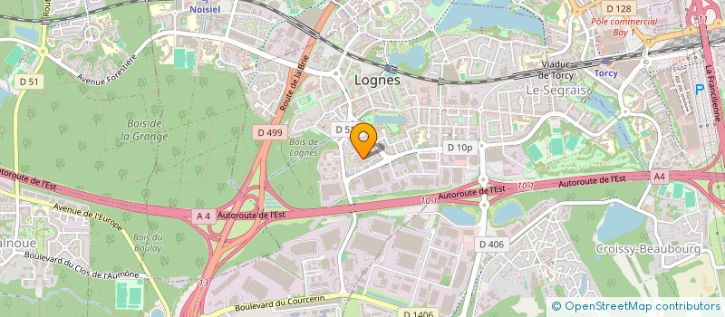 localisation de l'entreprise MADAME GLORIA SOSSOUVI-MENSAH à LOGNES