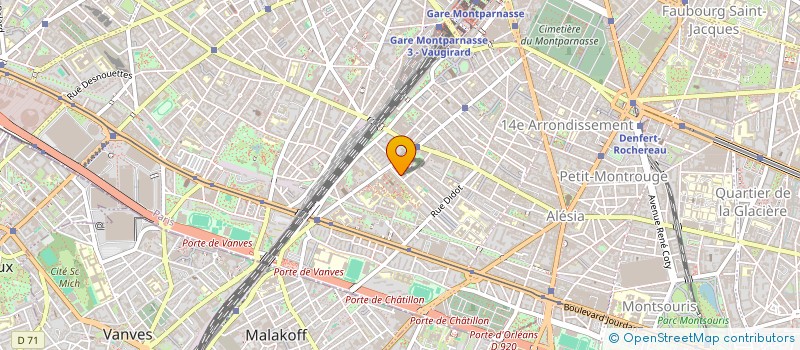 localisation de l'entreprise MADAME GLORIA URIBE  PARIS