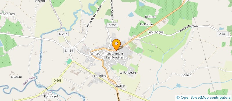 localisation de l'entreprise MADAME GLORIA WATKINS  DURAS