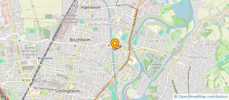 localisation de l'entreprise MADAME GLORY AKUTE  BISCHHEIM