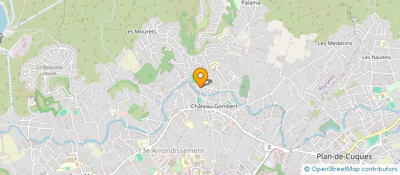 localisation de l'entreprise MADAME GLWADYS GARCIA à MARSEILLE