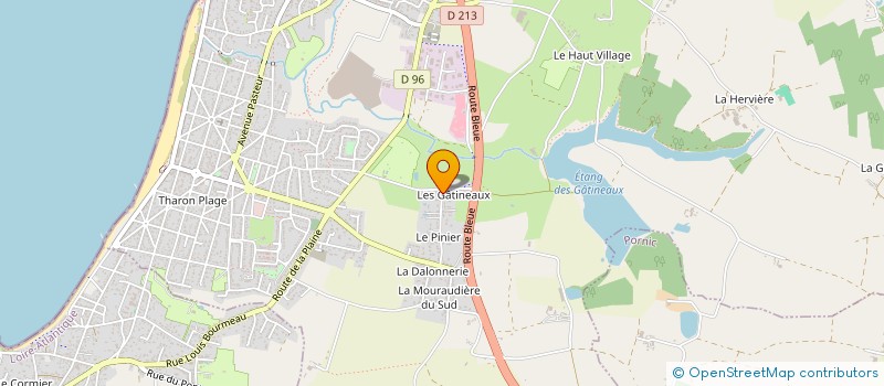 localisation de l'entreprise MADAME GLWADYS PEVRE  SAINT-MICHEL-CHEF-CHEF