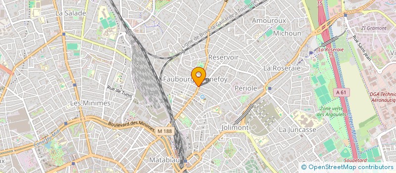 localisation de l'entreprise MADAME GNAGNA SY à TOULOUSE